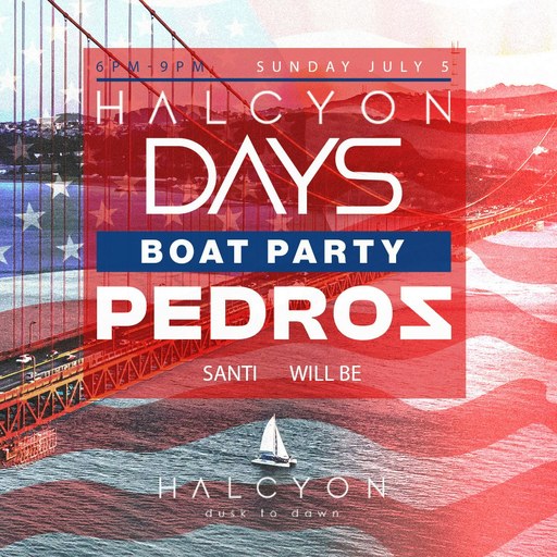 Pedroz Independence Day Boat Party flyer