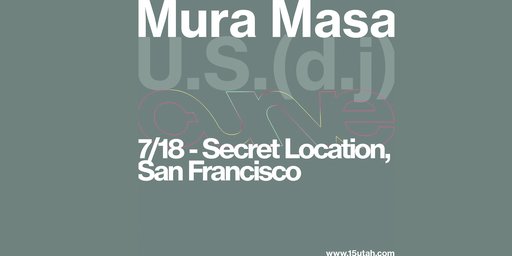 Mura Masa // Curve flyer