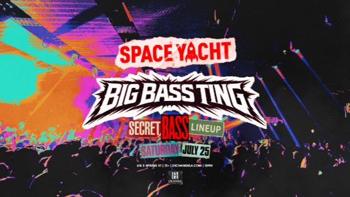 Big Bass Ting – Space Yacht flyer
