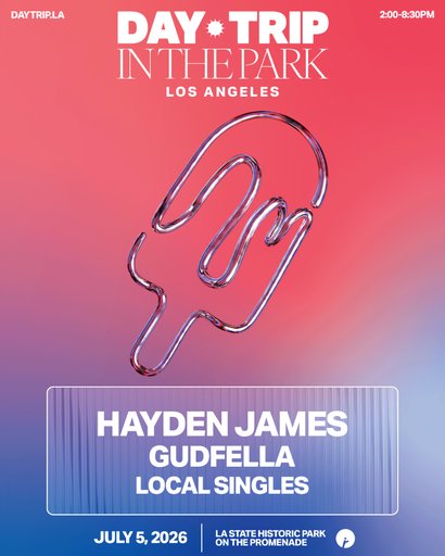 Day Trip feat. Hayden James, Gudfella, Local Singles flyer