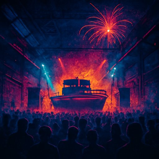 Deep House Brunch Boat Party & Fireworks (Party Pupils, Scotty Boy +) flyer