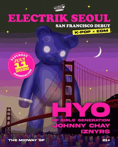Electrik Seoul: K-Pop x EDM flyer