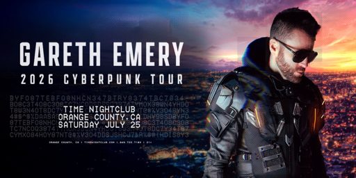 Gareth Emery flyer