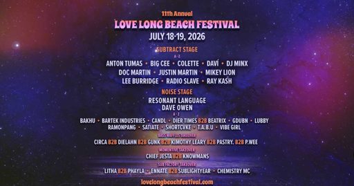 Love Long Beach Festival 2026 flyer