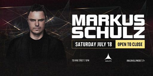 Markus Schulz (Open to Close) flyer