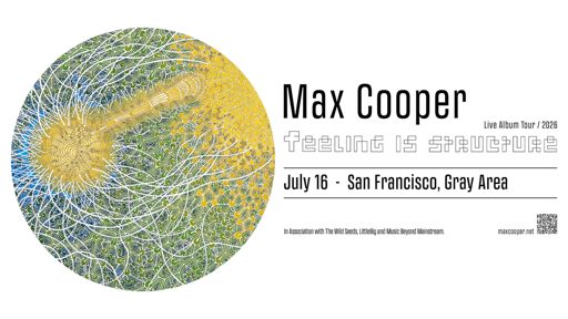 Max Cooper – 3D/AV Live: Feeling Is Structure Tour [Thu] flyer