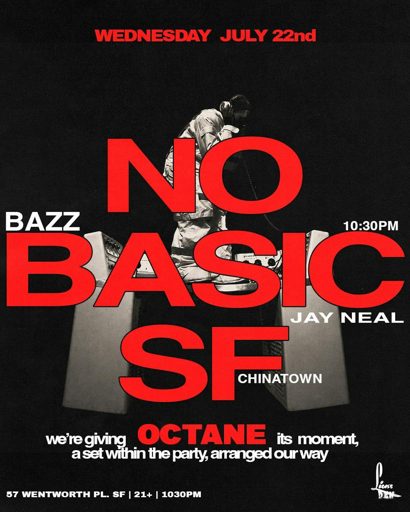 No Basic: Octane flyer