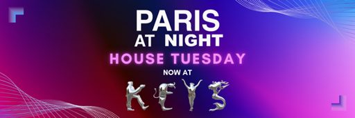 Paris at Night LA: House Tuesday flyer