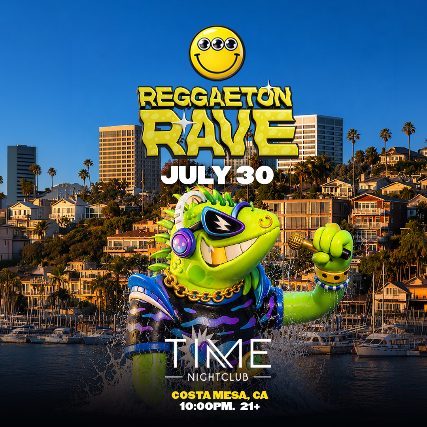 Reggaeton Rave flyer