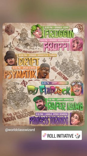 ROLL 24: Legend of the Kandi King flyer