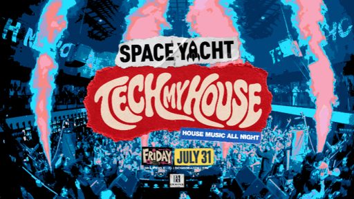 Space Yacht: Tech My House flyer