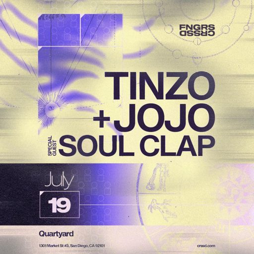 Tinzo + Jojo w/ Soul Clap flyer