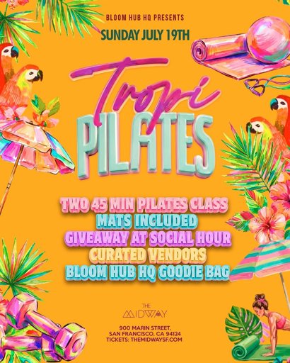 TropiPilates flyer