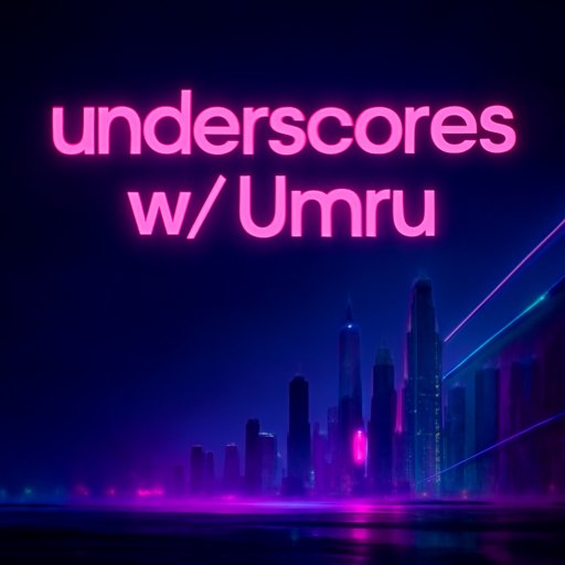 underscores w/ Umru flyer