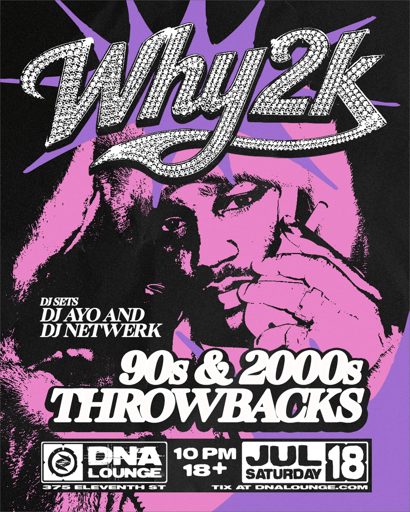 Why 2K: 90s & 2000s Dance Party flyer